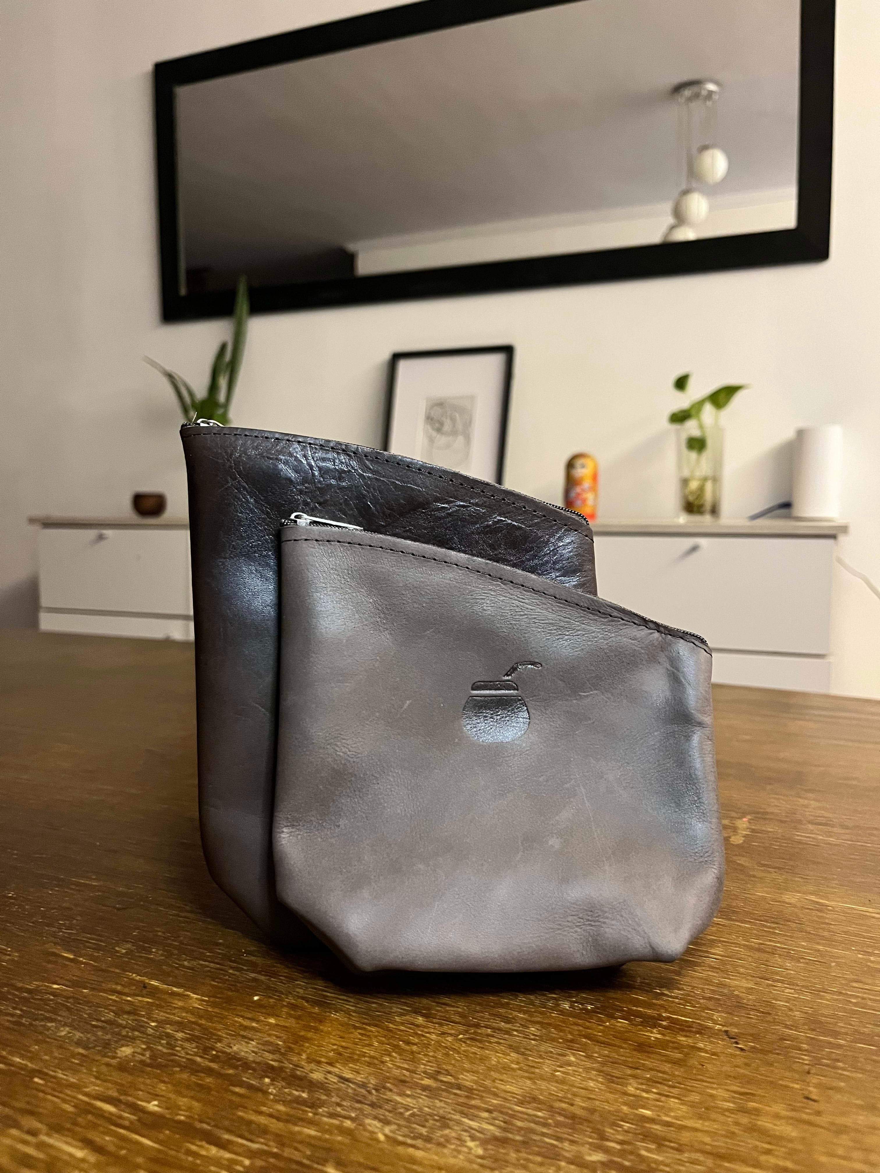 Yerbera y azucarera - Cuero (Negro)