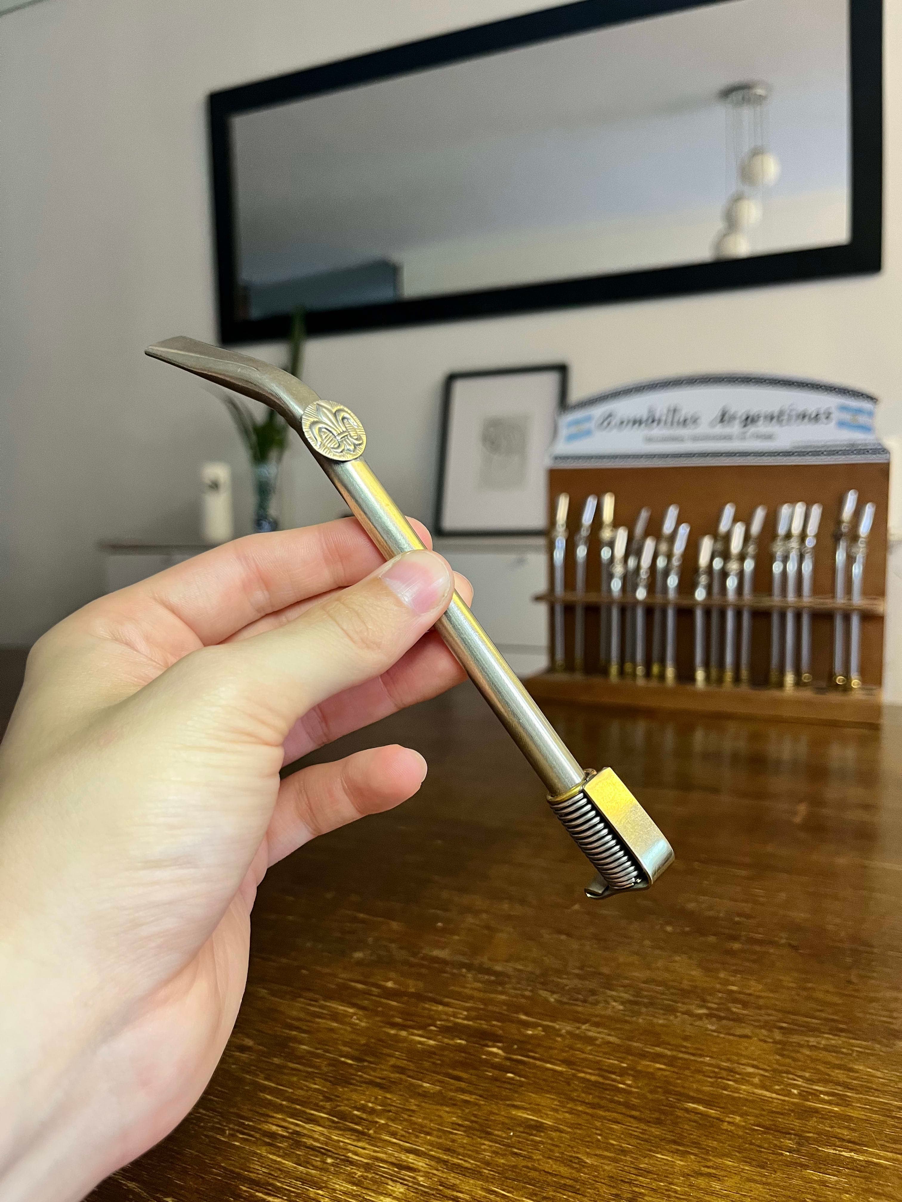 Bombillón con resorte - Alpaca